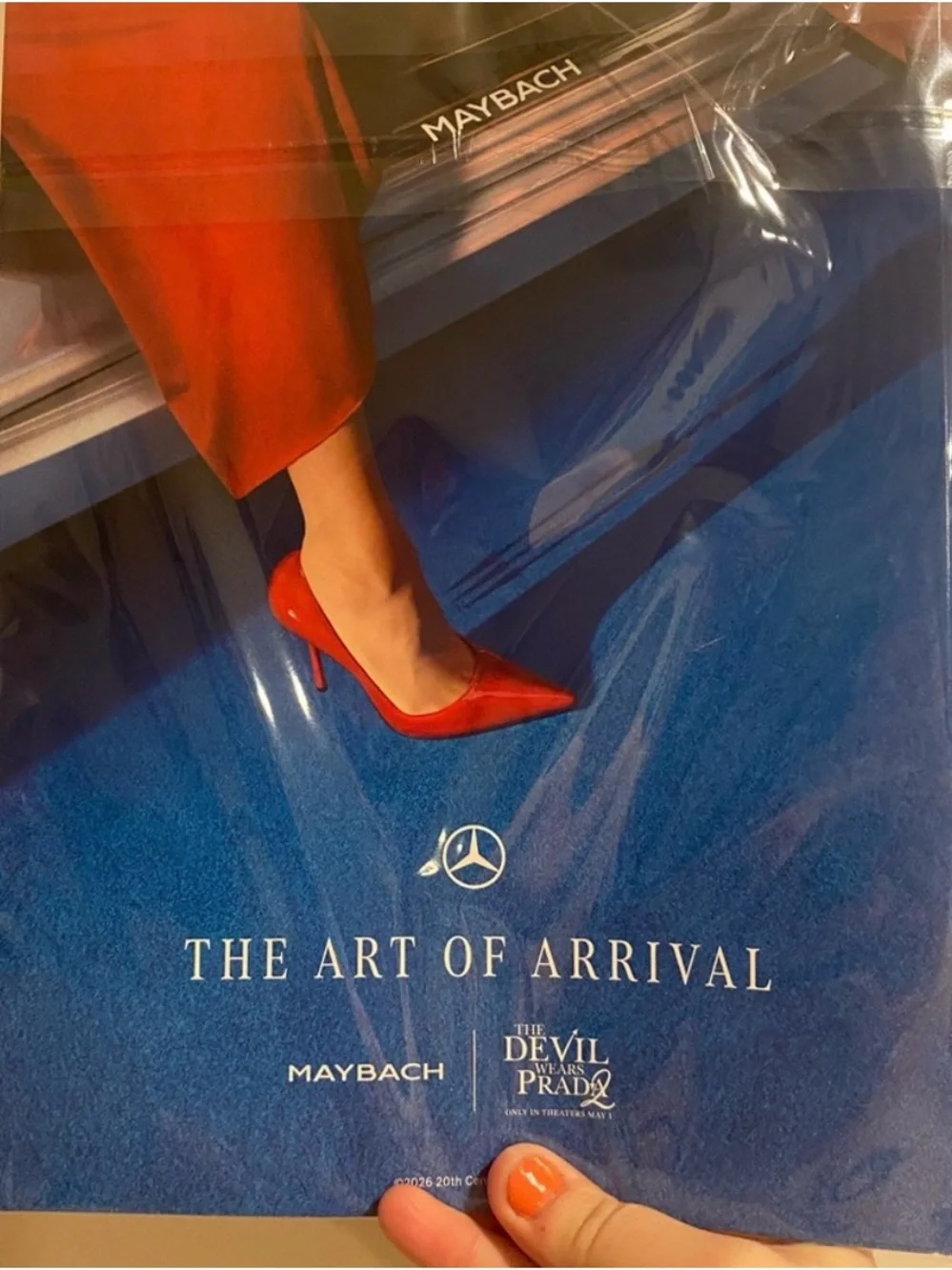 Devil wears Prada 2 RUNWAY Magazine May Issue - Emily Charlton Cover (Red)